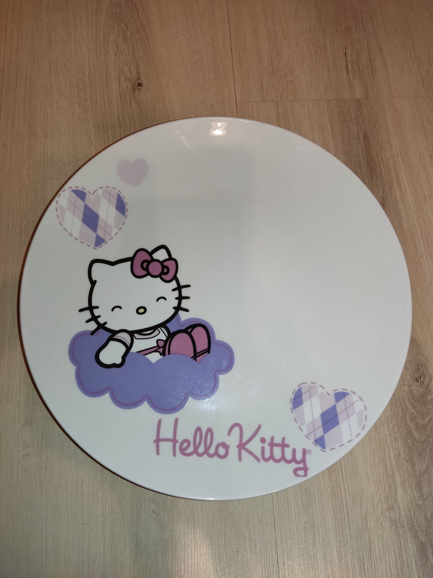 Duży talerz Hello Kitty