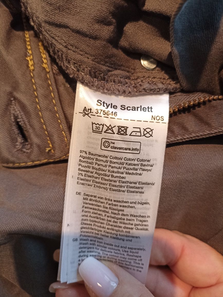 Spodnie dżinsowe szare damskie roz.S/M Cecil