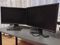 Sprzedam dwa monitory Dell P2210f.