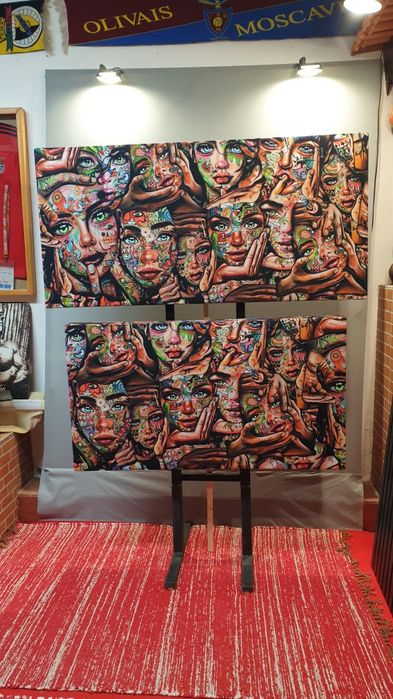 Painel acústico 105x58x7
