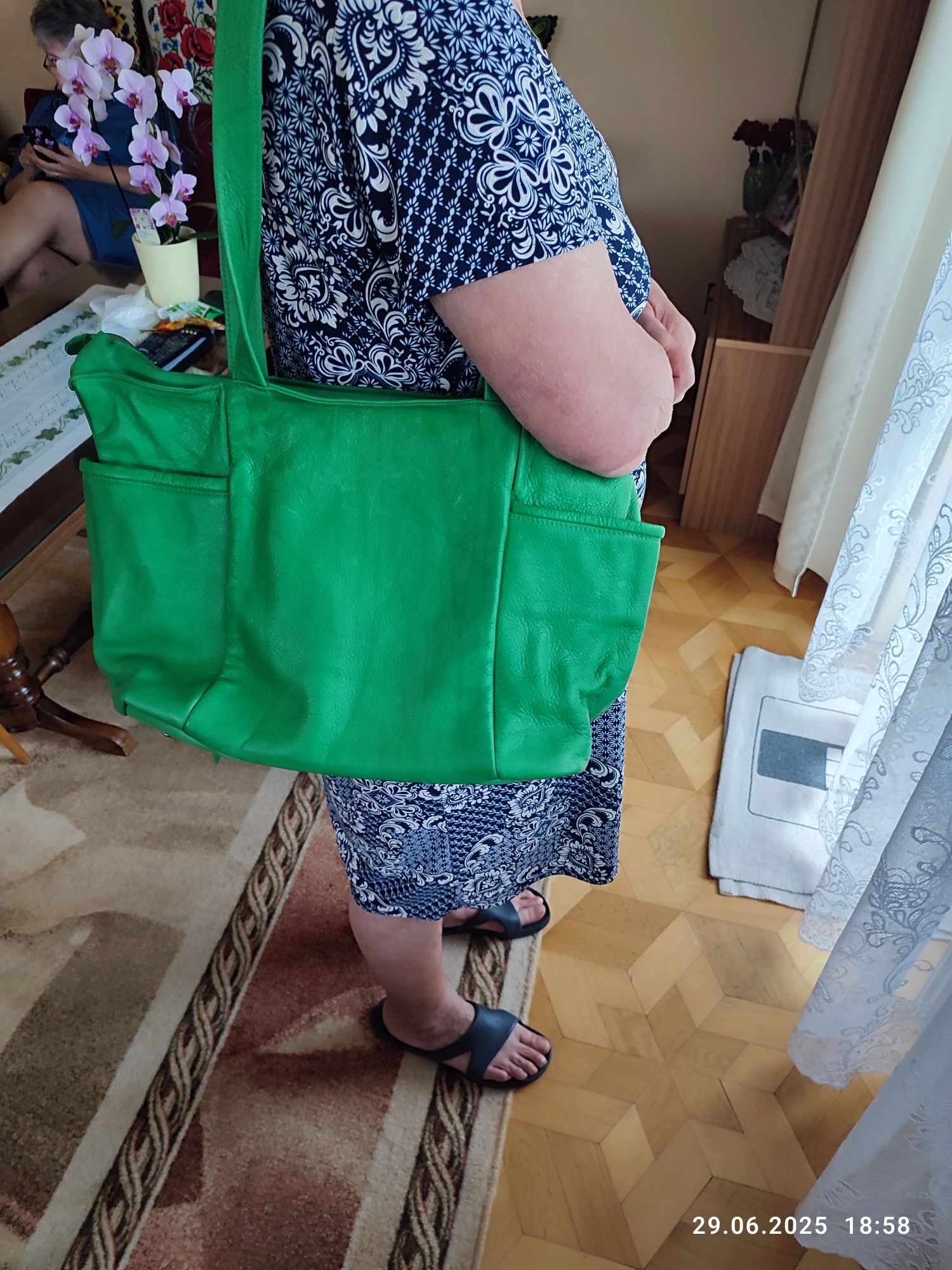 Torebka damska skórzana