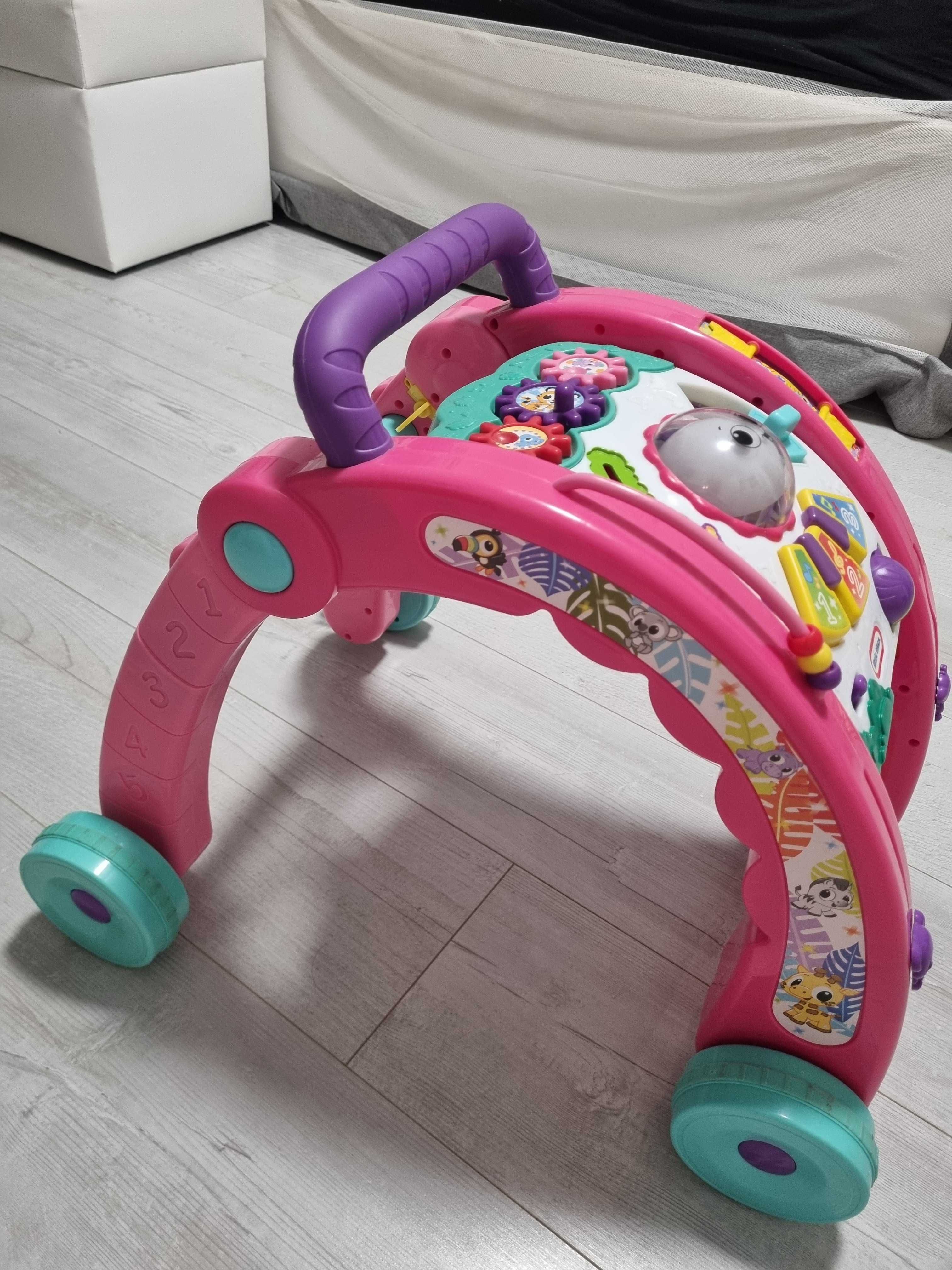 Pchacz jeździk Little Tikes różowy jak nowy