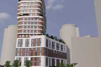 Продам Офис с балконом Loft White набережная МОСТ Сити Центр