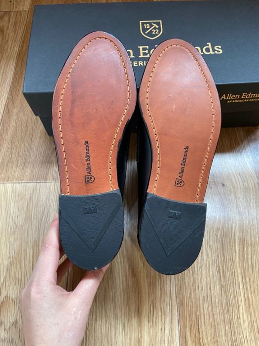 Мужские кожаные туфли ручной работы Allen Edmonds 42