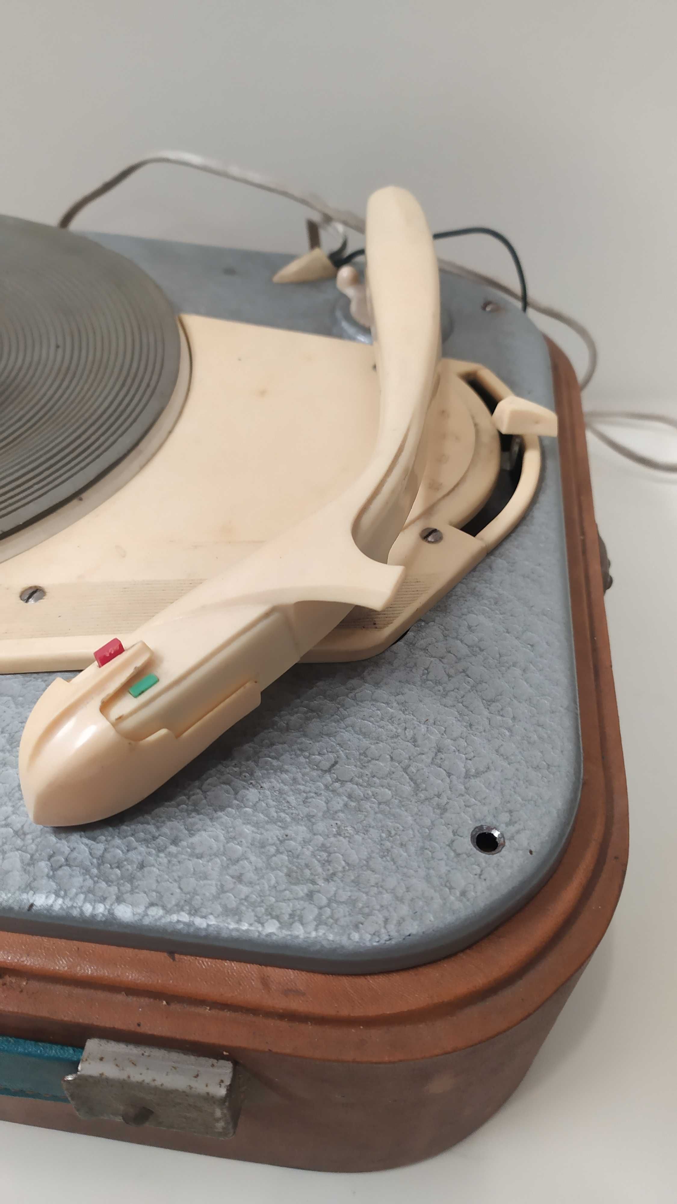 Adapter walizkowy ŁZR gramofon antyk vintage PRL nie sprawny