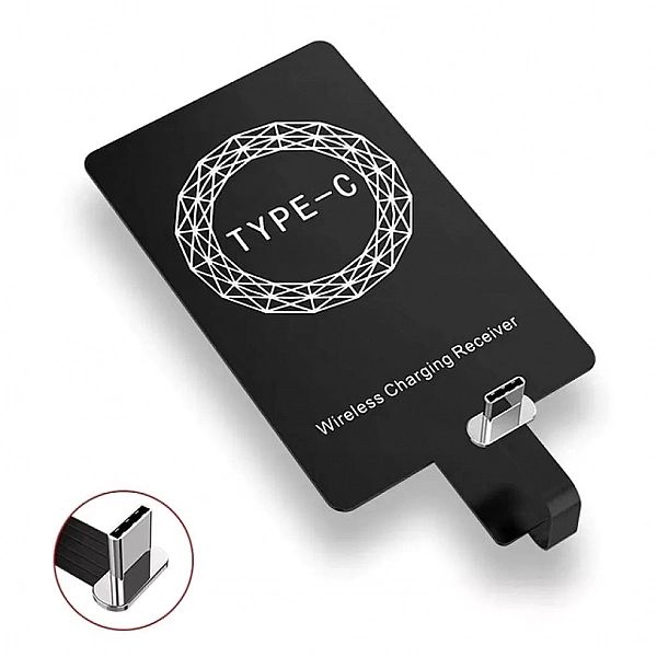 Indukcyjny Adapter Qi Lightning Usb-c micro Usb B