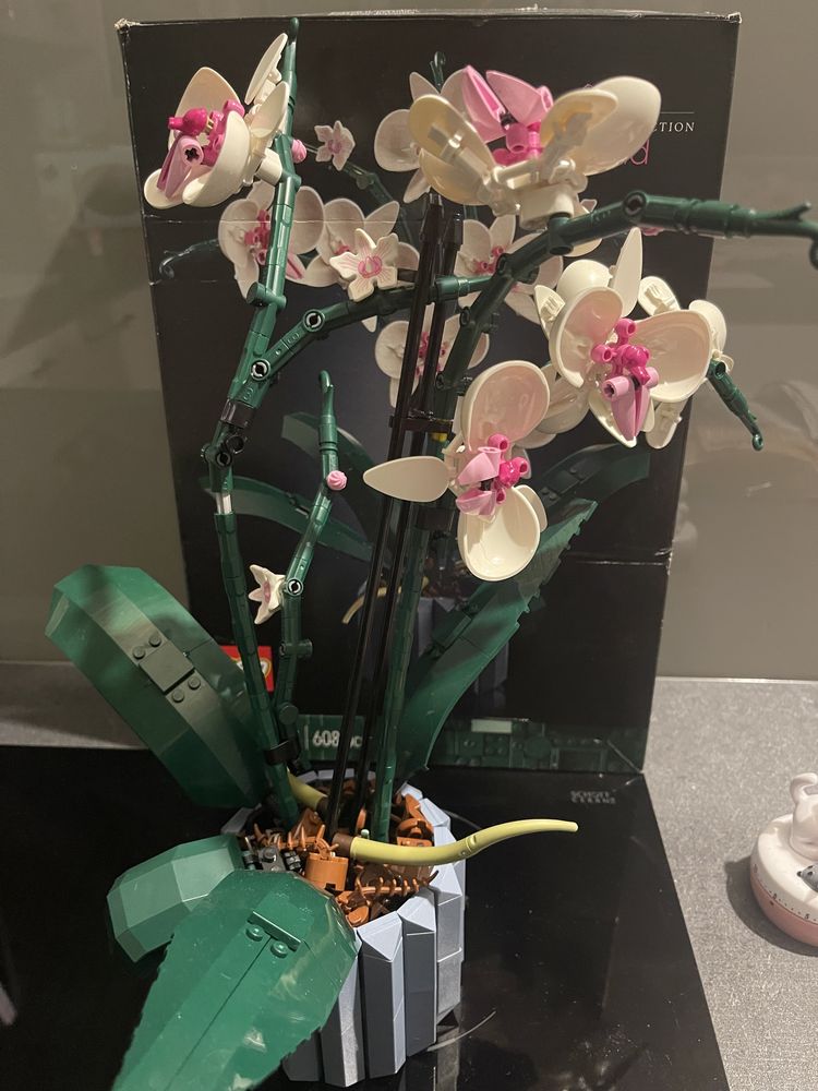 Lego orchidea kwiaty