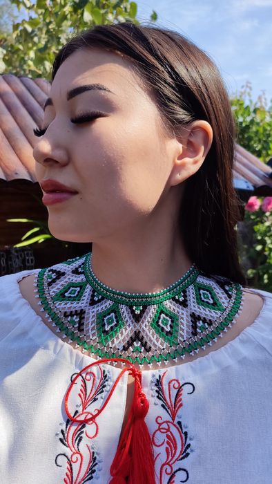 Силянка Ґердан Намисто національна прикраса з бісеру