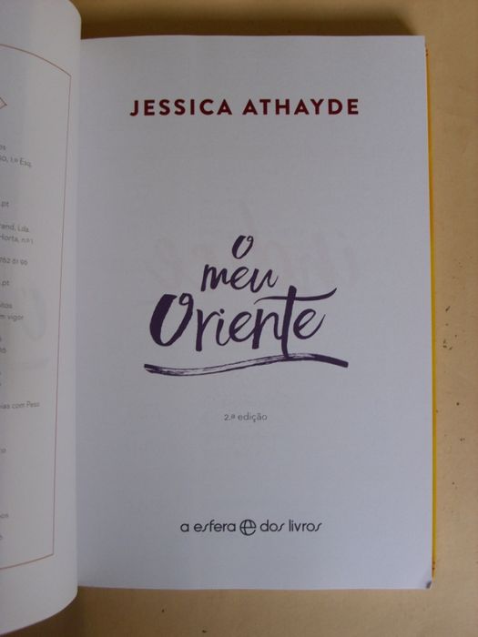 O Meu Oriente de Jessica Athayde
