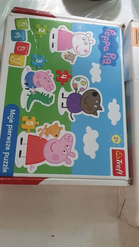 Puzzle zestaw 5 Fisher price trefl czuczu
