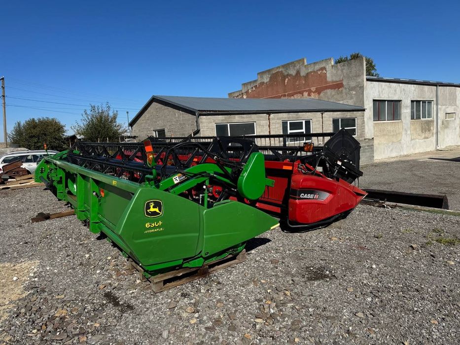 Жатка гідрофлекс з США. John deere F630 9m соєва жатка.