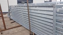 Brama żaluzjowa prof 80x20 (4mx1,50m)ocynk PRODUCENT