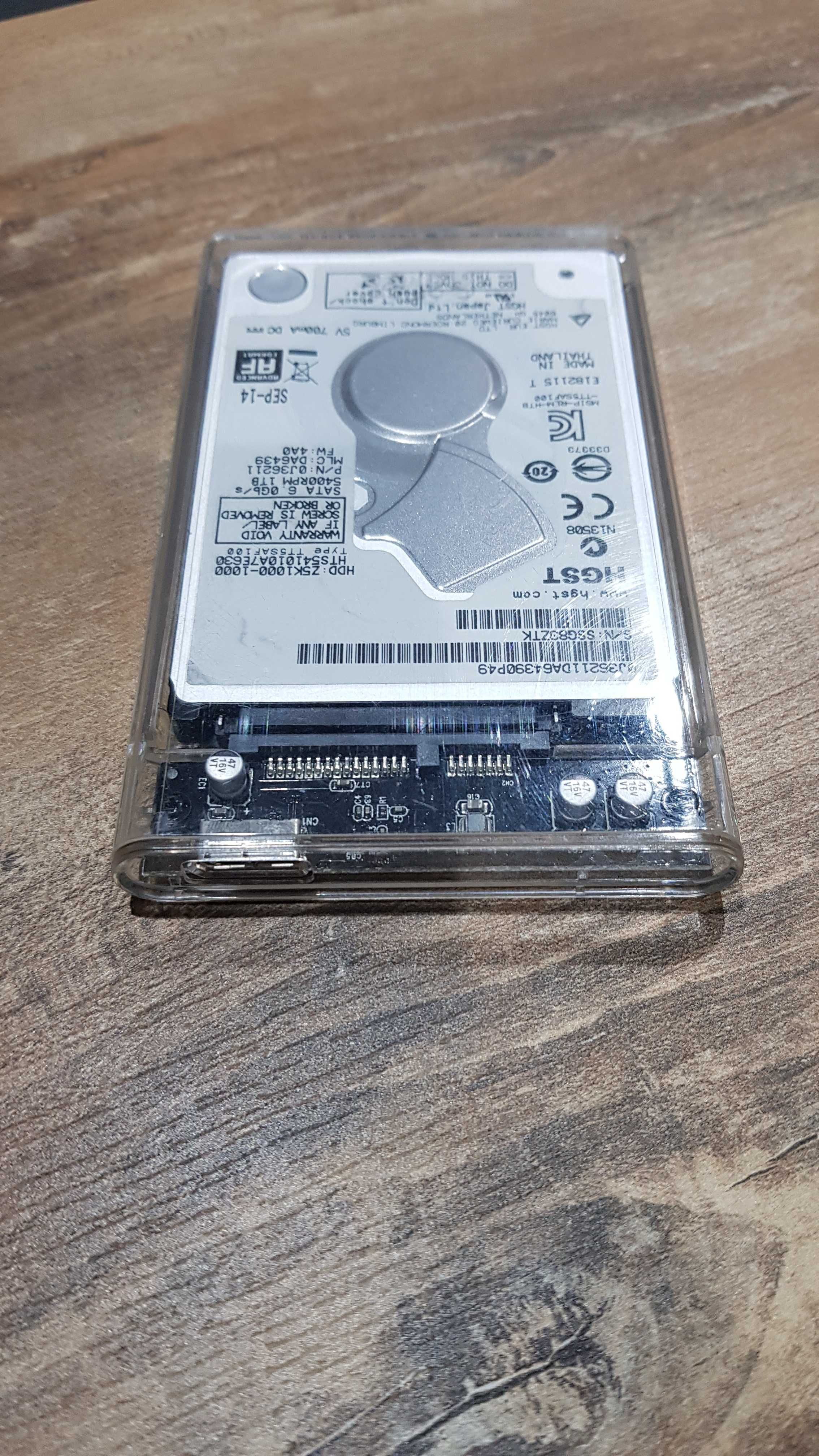 Карман внешний  ORICO   2.5" SATA HDD/SSD USB 3.0 Transparent
