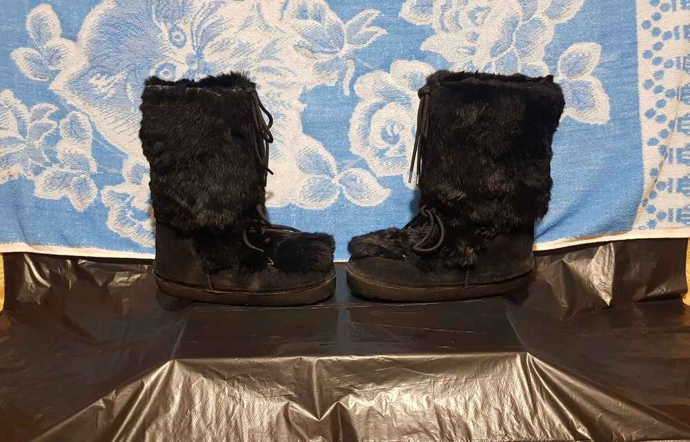 Зимние сапоги-унты