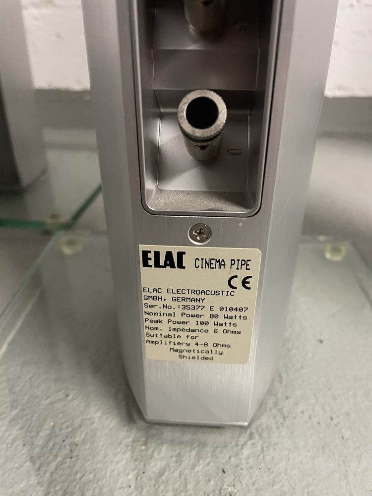 Elac cinema pipe……