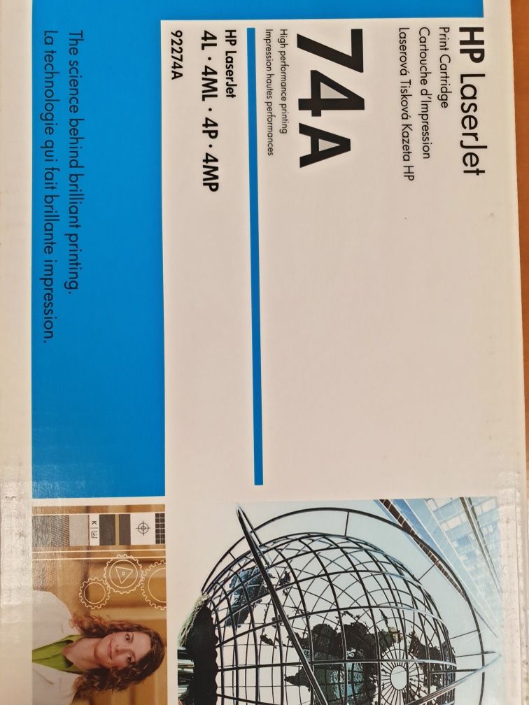 Toner 74A HP Lasertjet oryginał