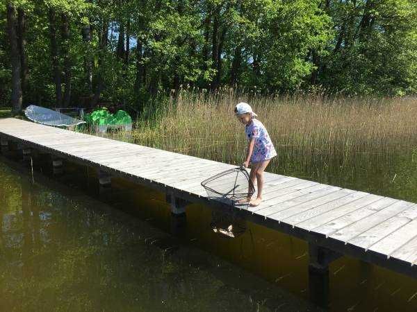Komfortowy dom na Mazurach z własną plażą i pomostem
