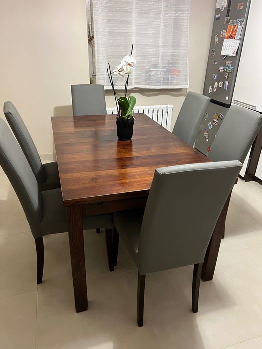 Stół drewniany rozkładany