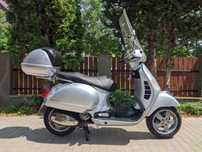 Piaggio Vespa 250/125, 2007r wtrysk, szyba, kufer RATY