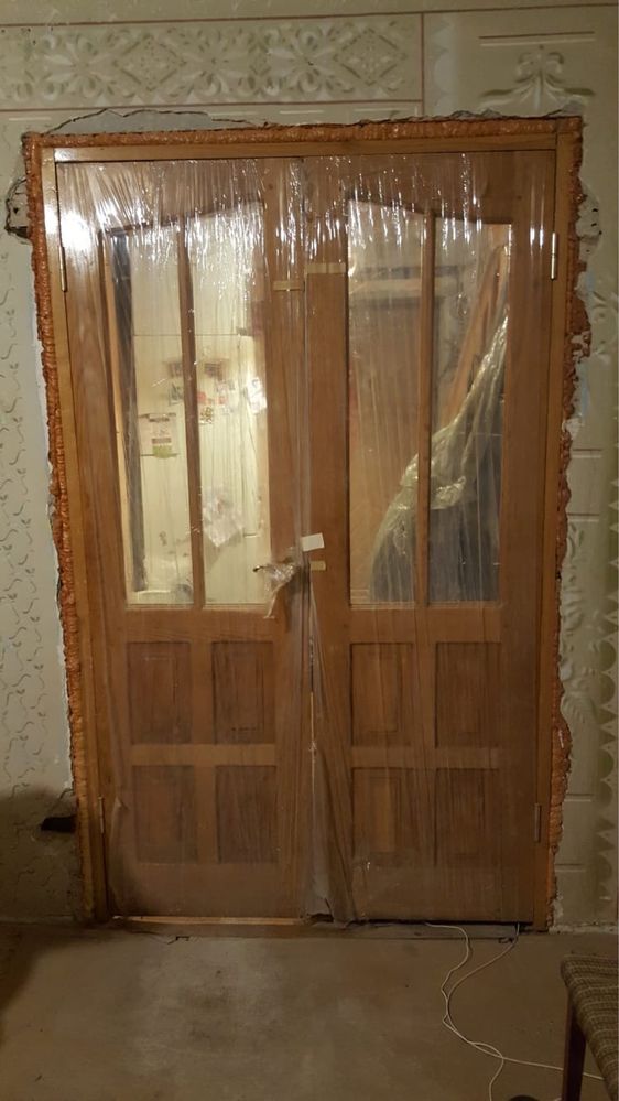 Двері дубові полаковані