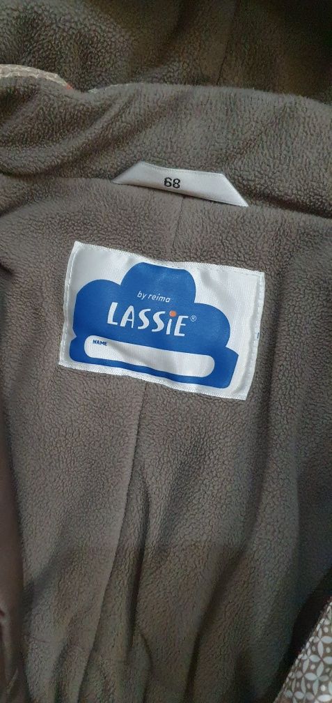 Продам зимний комбинезон lassie 68+6