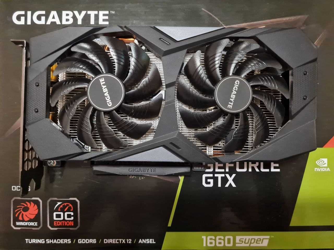 Видеокарта GTX 1660 SUPER Gigabyte