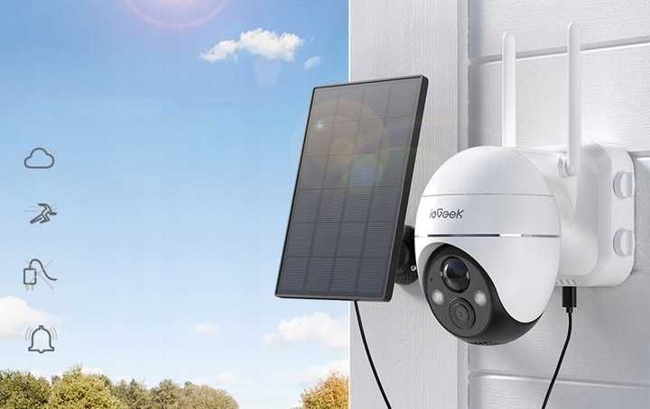 Kamera Solarna Zewnętrzna WiFi Obrotowa ieGeek ZS-GX1S