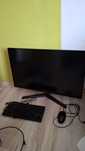 Monitor lg 32gn600-b Klawiatura logitech pro i myszka g102