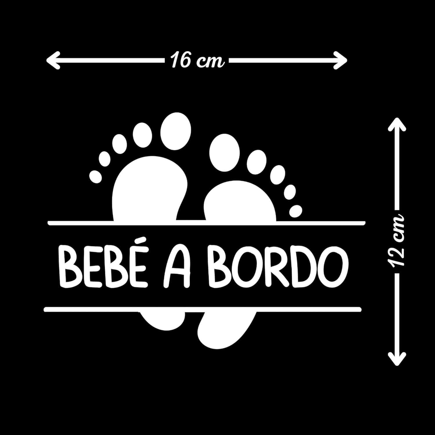 Autocolante bebé a bordo carro, bebé à borda autocolantes