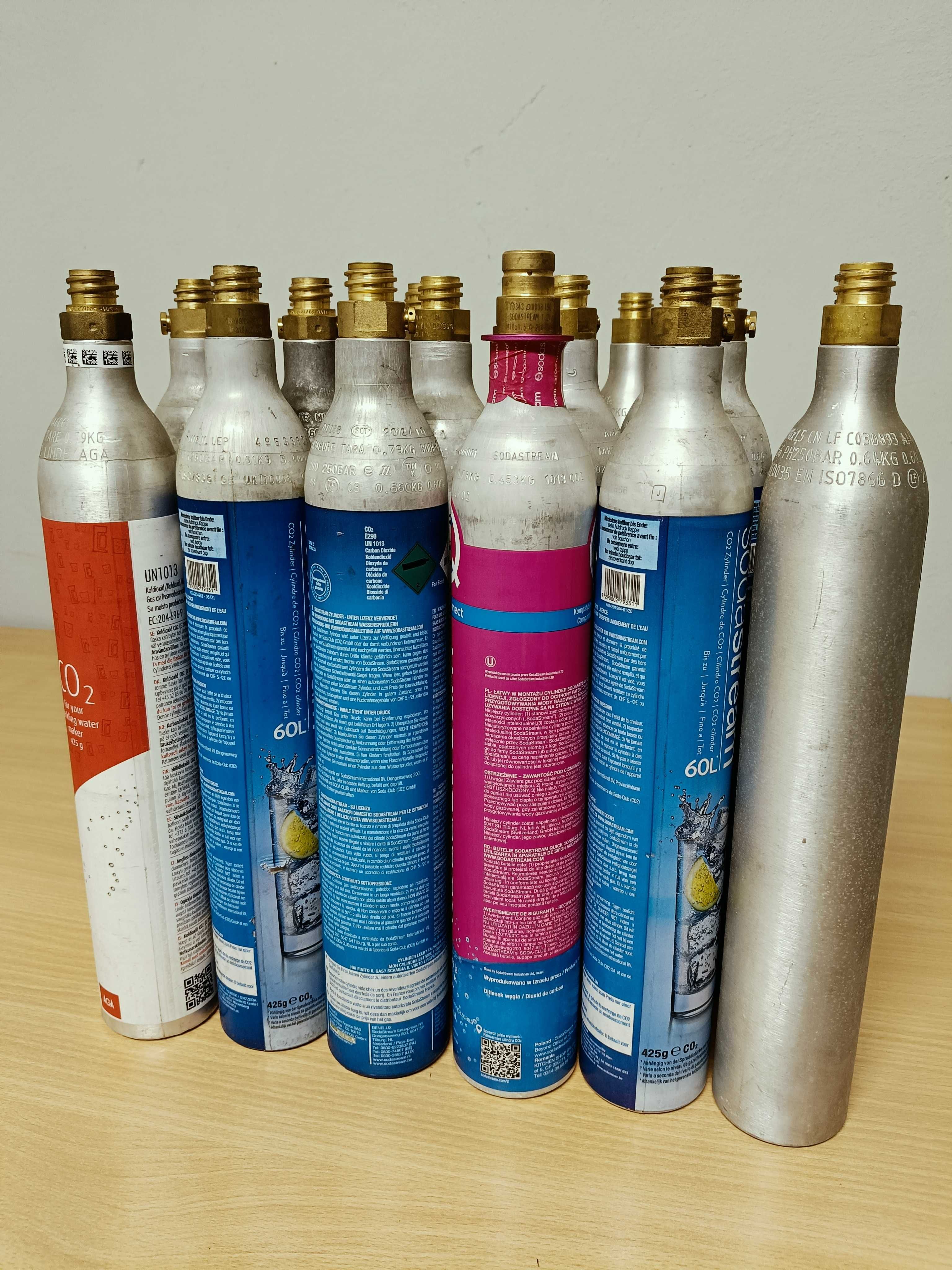 nabój cylinder butla typu soda stream dostawa