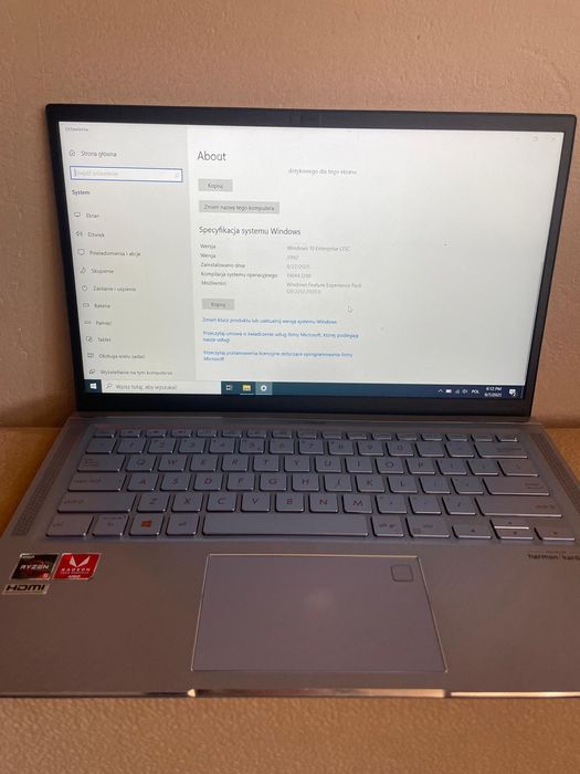 Ultralekki laptopi Asus Zenbook 14