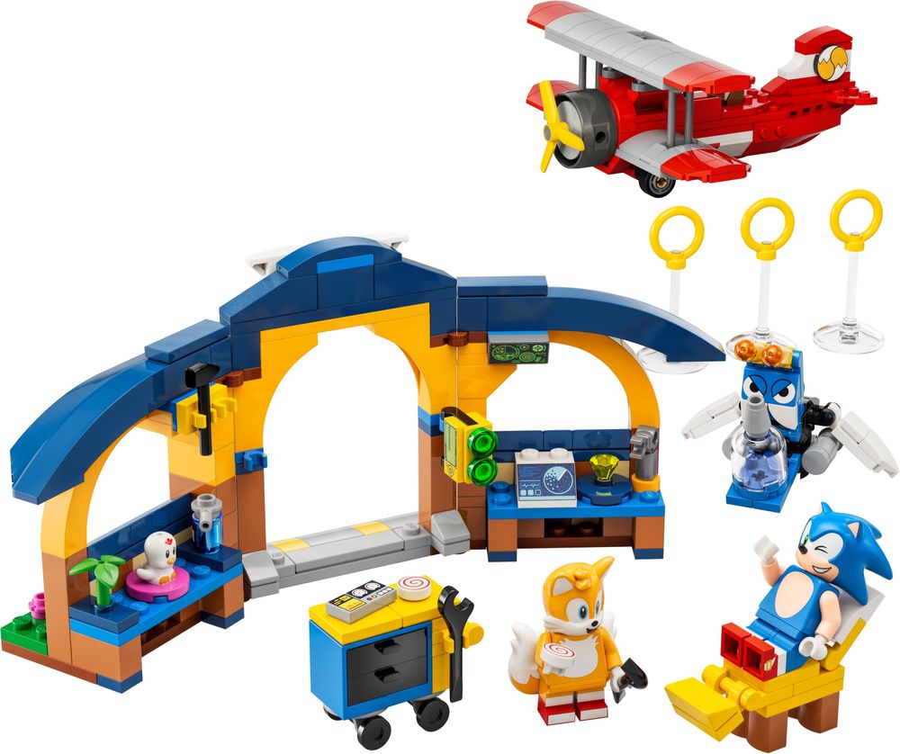 LEGO Sonic the Hedgehog Майстерня Тейлз і літак Торнадо (76991) лего