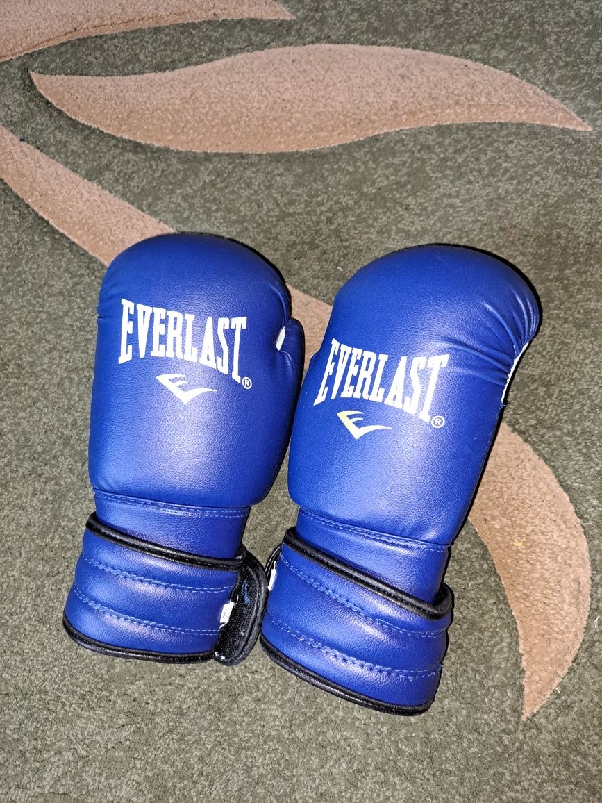 Перчатки боксерские Everlast MA-5018-B вес 8oz 
П