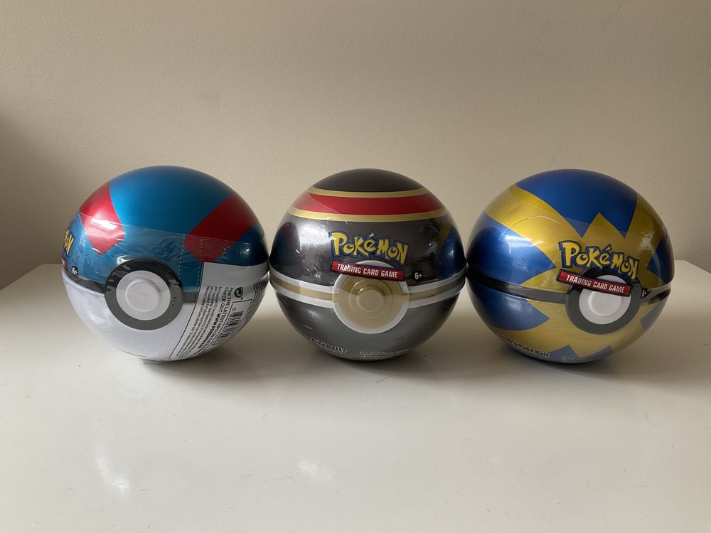 Tin Pokeball Pokemon 2021 Nova e Selada