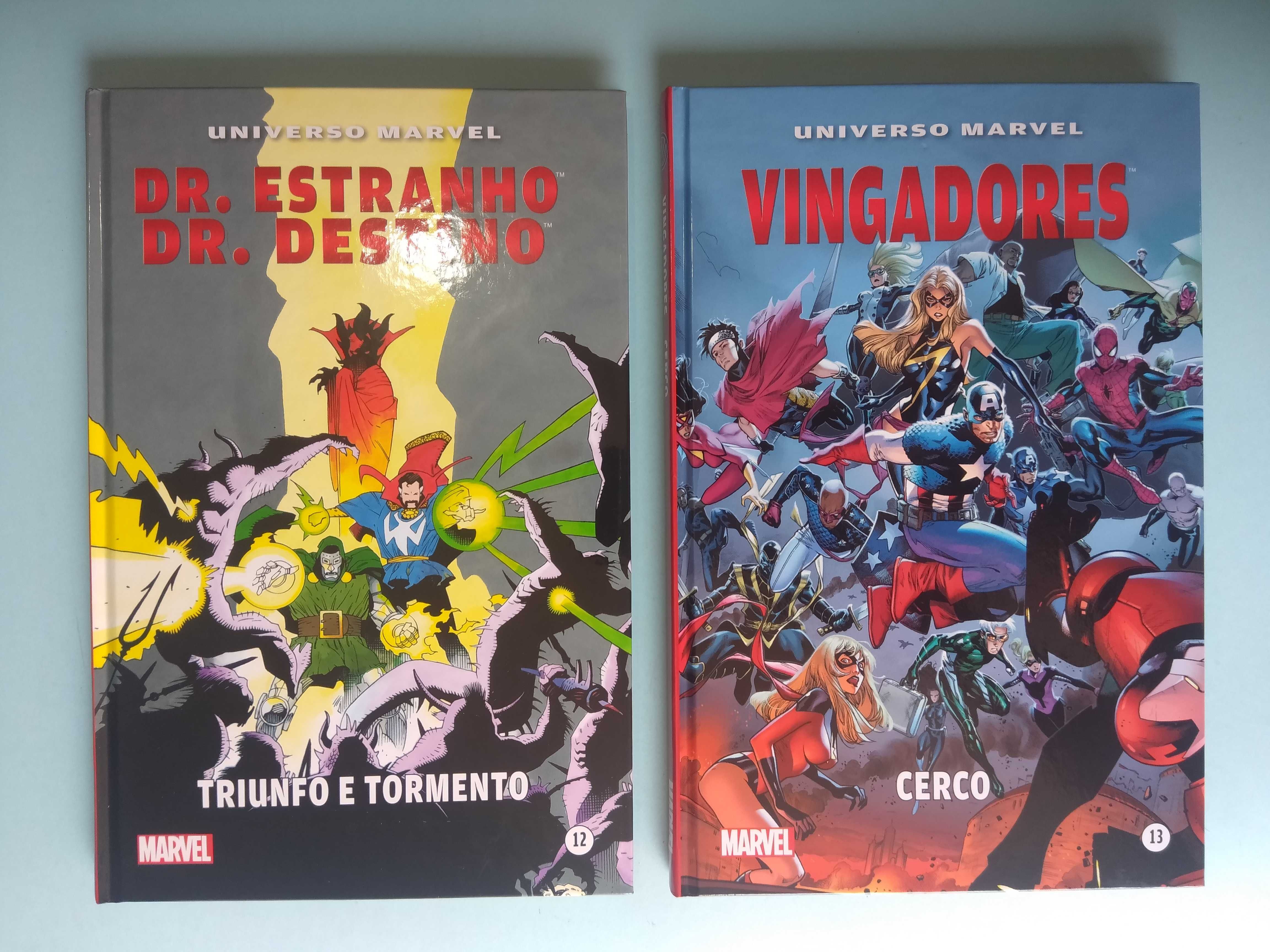 Coleção UNIVERSO MARVEL Ed. Levoir 20 volumes impecáveis.
