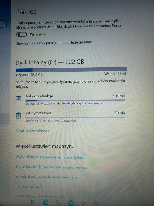 Laptop Acer Aspire A515-51 i5-7200U/8GB/222GB SSD/WiFi/kamerka/HDMI