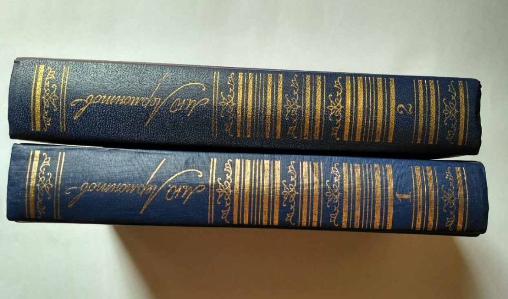 Лермонтов собрание сочинений в двух томах