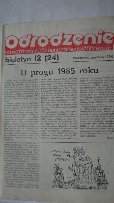 Literatura propagandowa PZPR z czasów PRL z lat 80-tych.