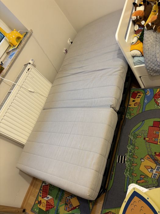 Rozkładany fotel rozkładane łóżko IKEA Lycksele Murbo