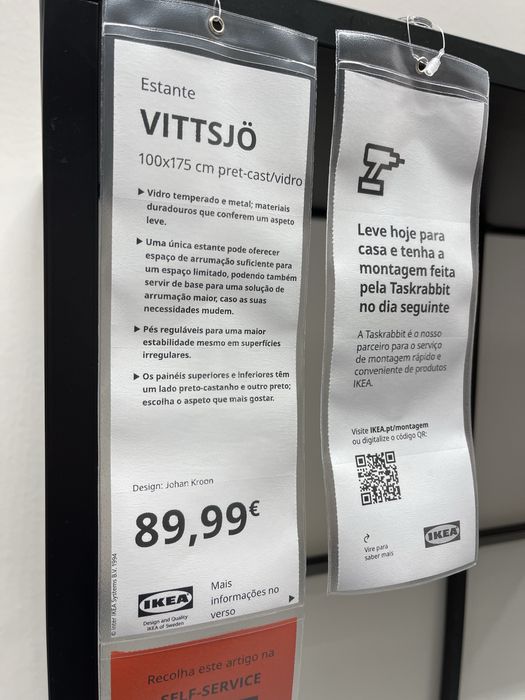 Estante metalica IKEA VITTSJO