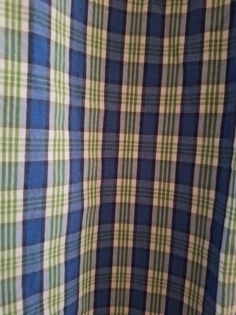 Koszula chłopięca w kratkę z długim rękawem Tex-Kids, 7–8 lat