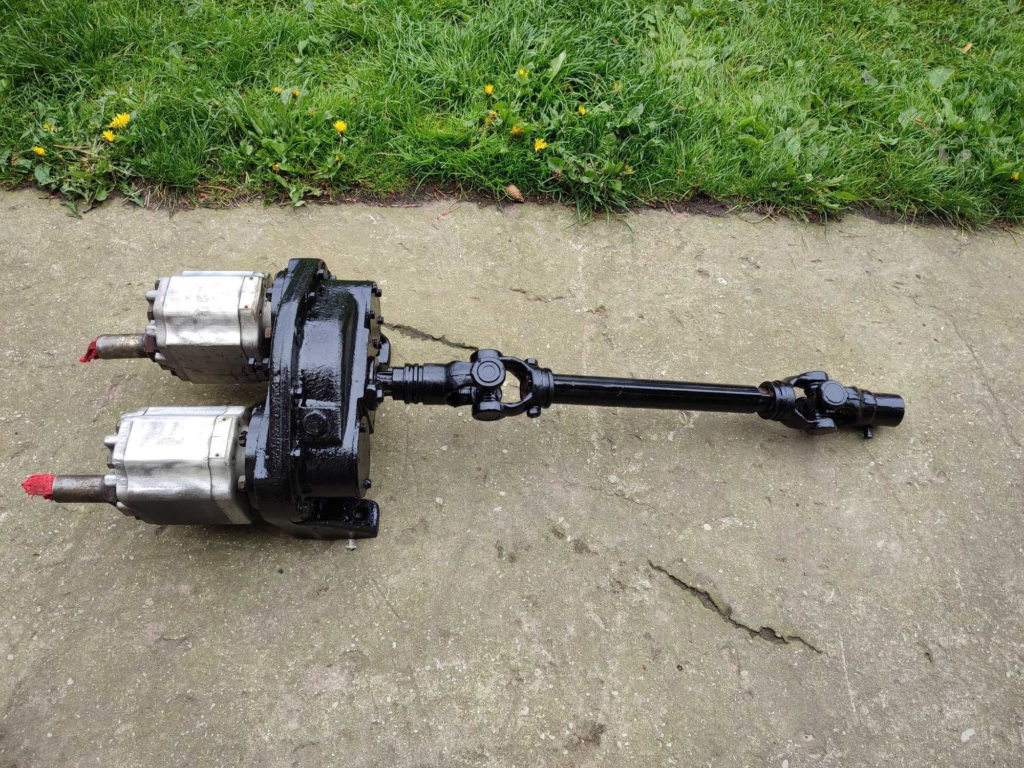 Multiplikator 2x pompa hydrauliczna 40l do łuparki WOM , unhz , prasy