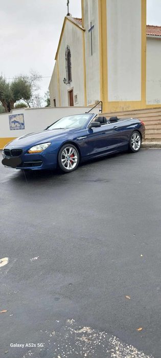 BMW 640d cabrio 313cv ano2012 1ano de garantia