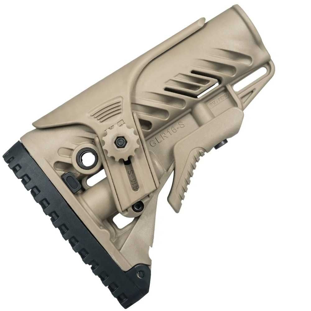 Приклад FAB Defense GLR-16 CP з регульованою щокою для AR15/M16