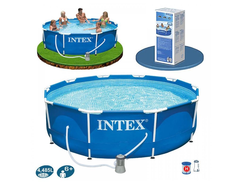 САМОВИВІЗ‼️Басейн Intex 28202 (bestway, насос,фільтрбасейн, каркасни
