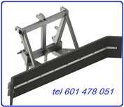 Zgarniacz do obornika 2600 mm mocowanie Terex