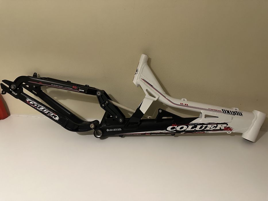 Quadro Bicicleta Btt suspensao total coluer roda 27,5/26