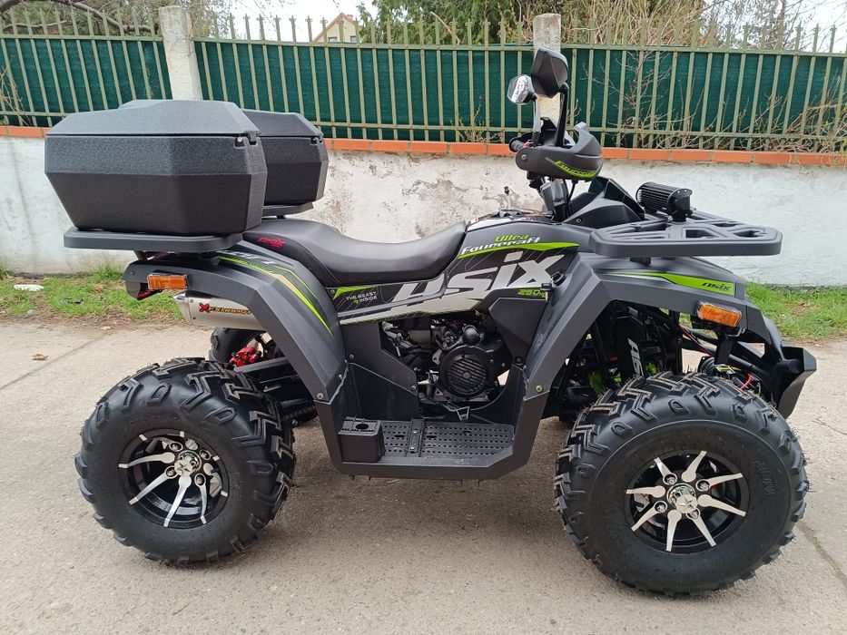 DUŻY Firmowy QUAD ASIX FOURCRAFT 250 ULTRA Nowy Gwarancja Wyciagarka