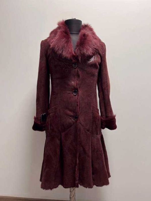 Жіноча дублянка з овчини 42-44