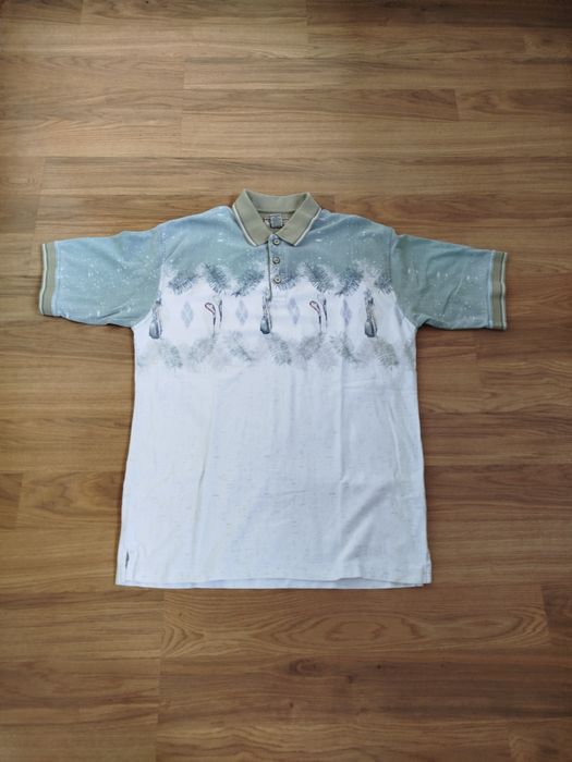 Vintage koszulka polo t-shirt Boca Classics Club Golf bawełna L cotton